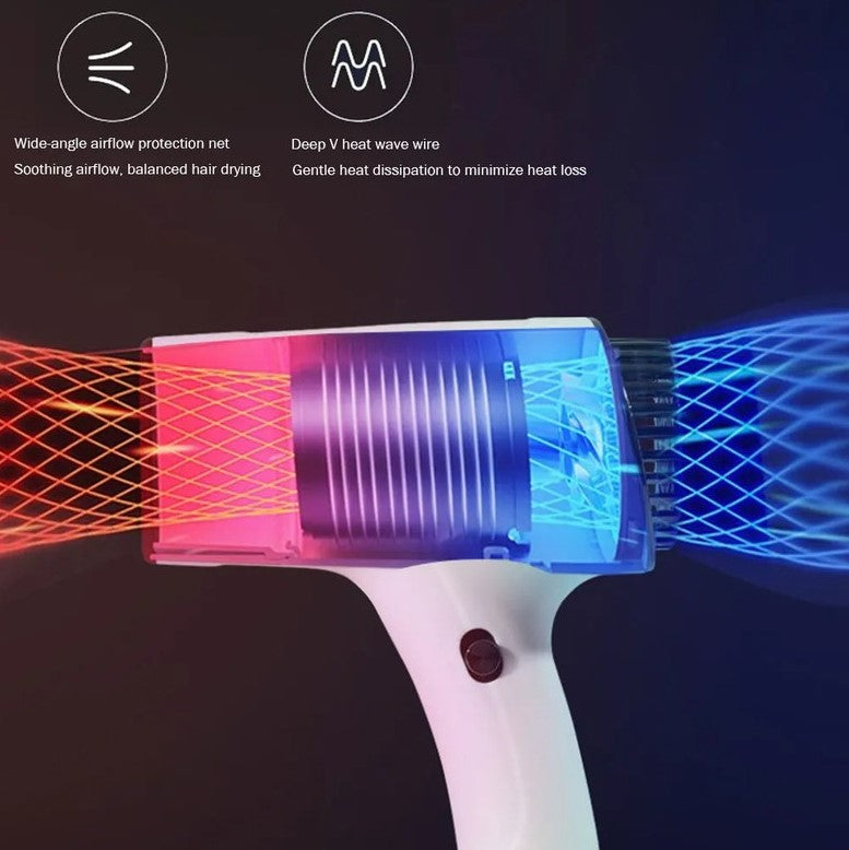 Cordless Anion Portable Hair Dryer