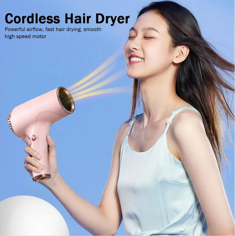 Cordless Anion Portable Hair Dryer