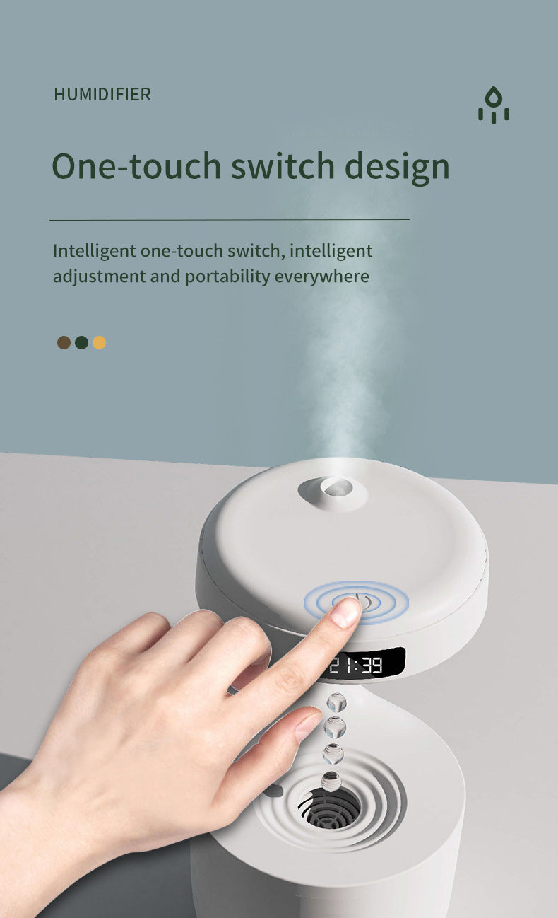 Water Drop Backflow Anti gravity Humidifier